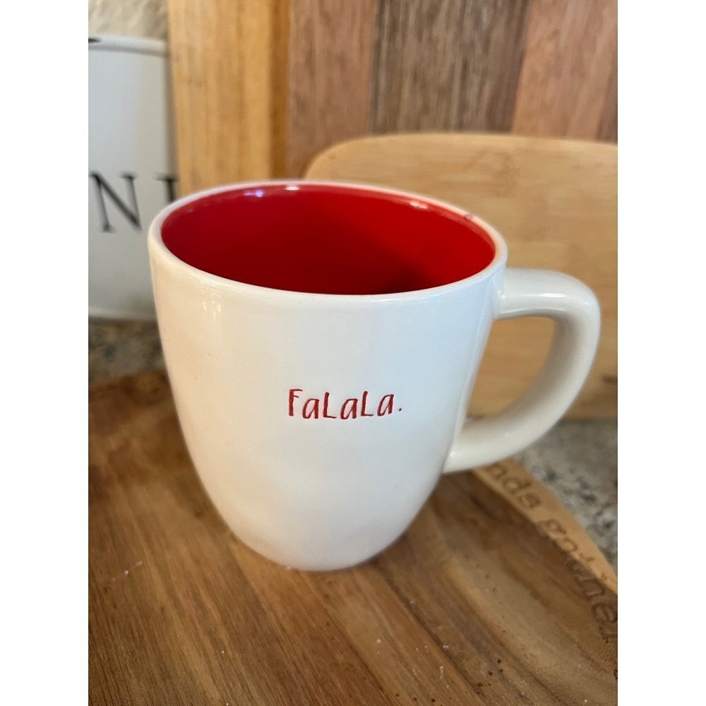 Rae Dunn “Fa La La” mug